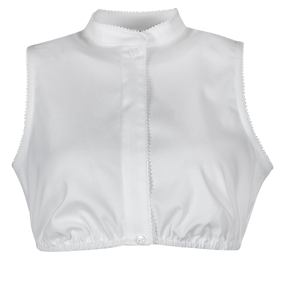 Wenger Dirndlbluse Irmi, ohne Arme, V-Ausschnitt #1