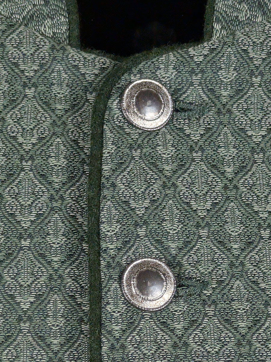 Hammerschmid Herrenweste Markus, grün gemustert #3