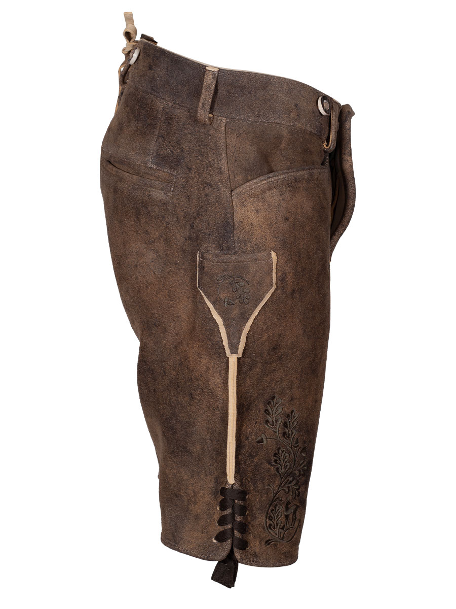 Weinbauer Kurze Lederhose Franz, Rothirsch, stein antik, oliver Stick #4