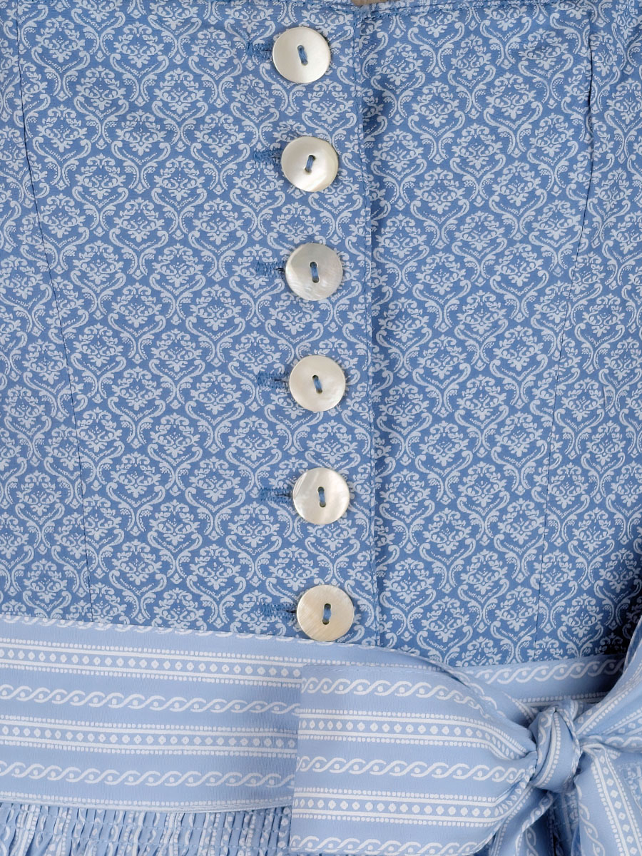 Hammerschmid Dirndl Braunsee, hellblau, 80lg #3