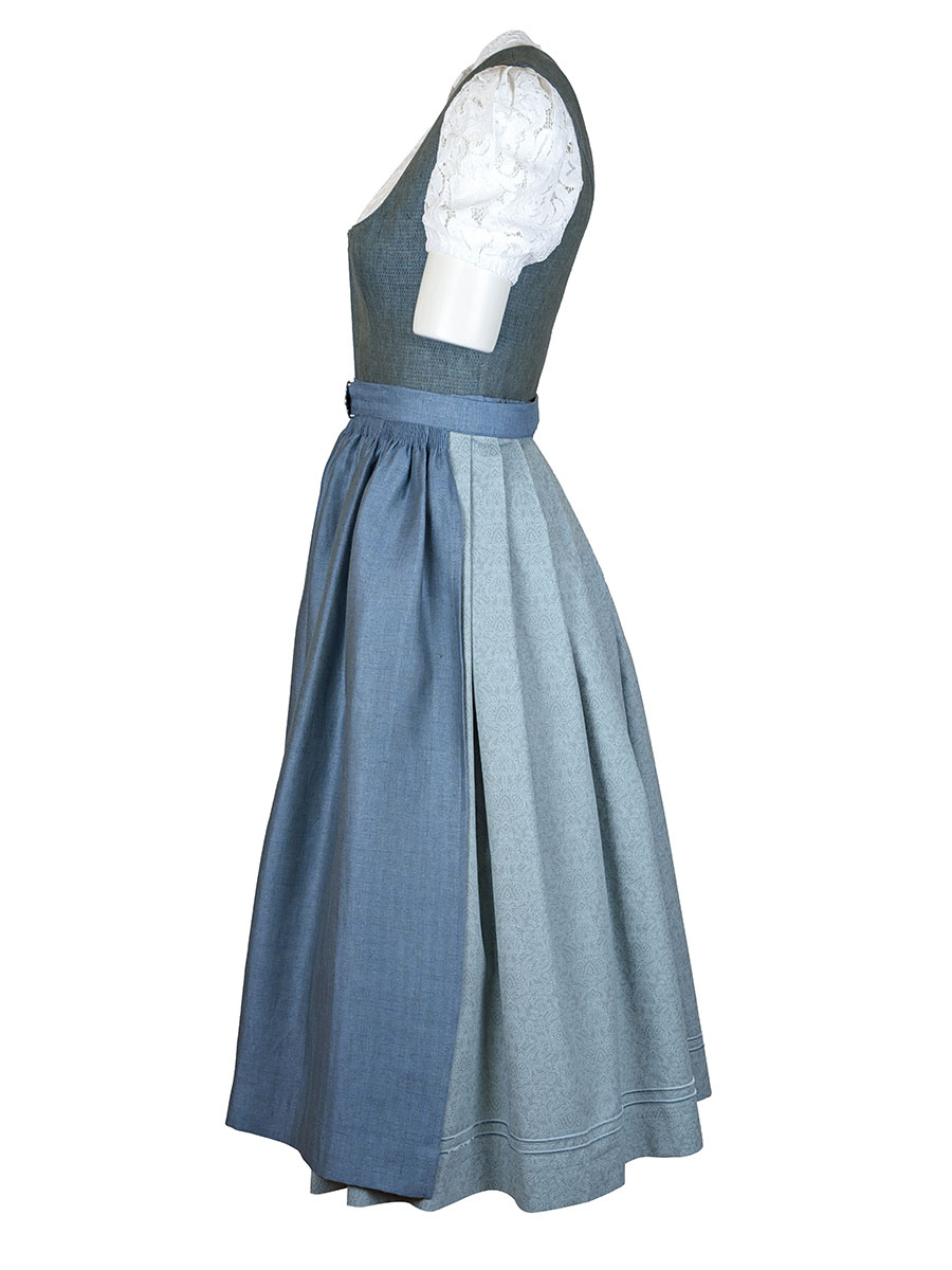 Hammerschmid Dirndl Plattensee, grün-petrol, mit Schließe, 80lg #2