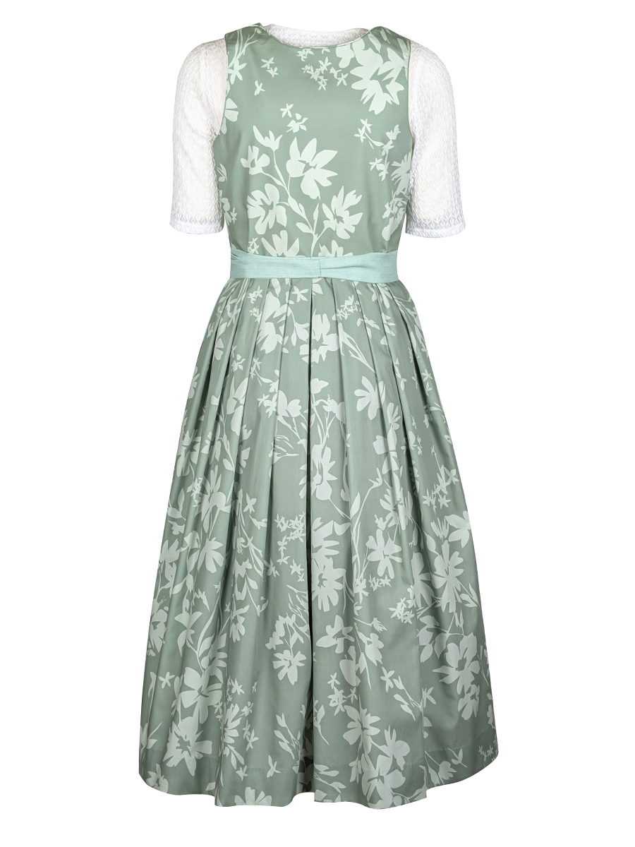 Waldorff Dirndl Calendula, grün, 80lg #2