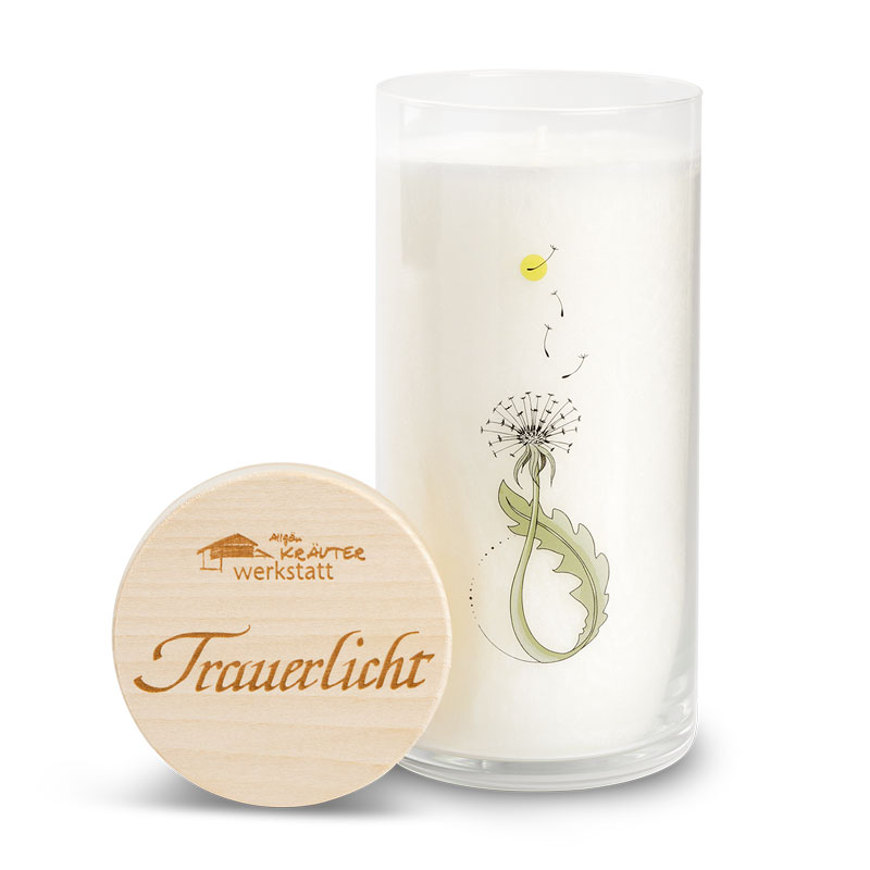 Allgäuer Heilkräuter, Trauerlicht im Glas Allgäuer Heilkräuter, Trauerlicht im Glas #1
