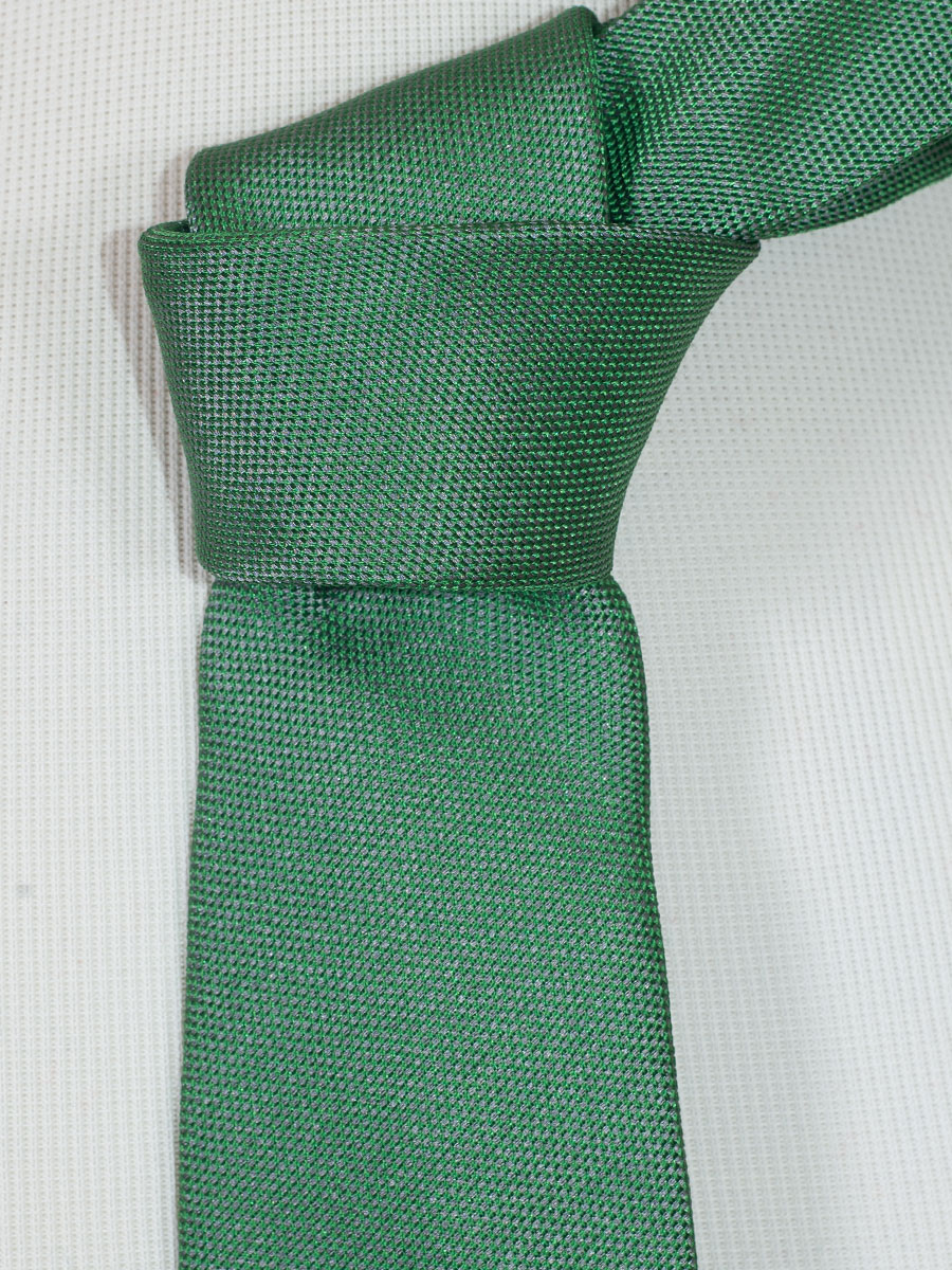 Steiner Seidenkrawatte K 700, klee, uni #2