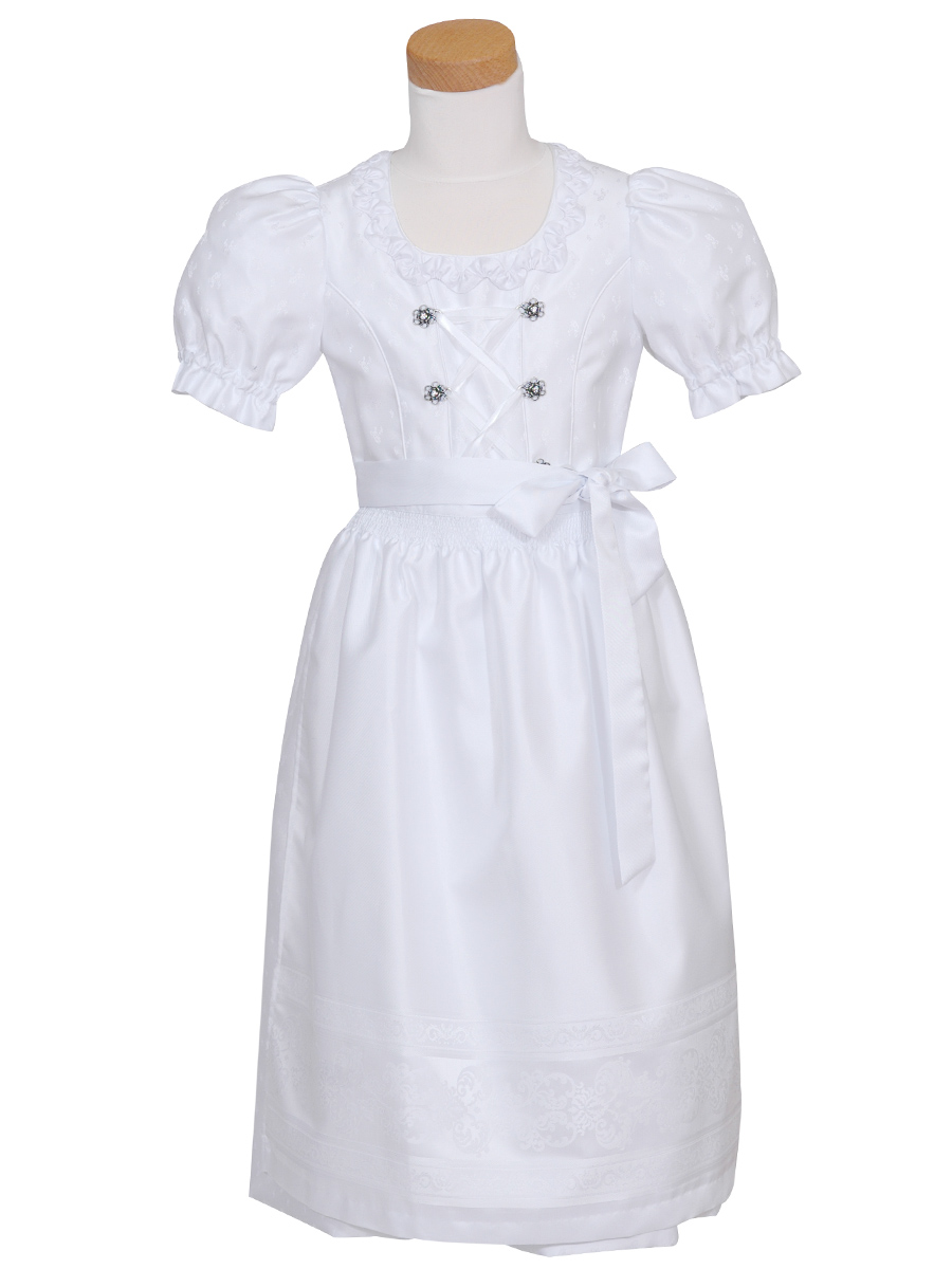 Wenger Bella Kommunion-Dirndl weiß #1