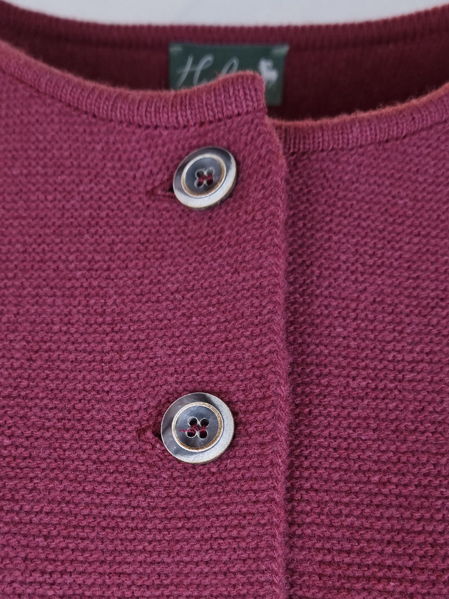 Huber Strickjacke Illi, dahlie #2
