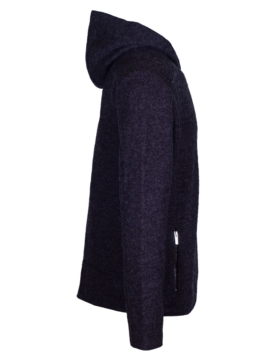 Stapf Walkjacke, Menard, nachtblau, Kapuze, Reißverschluss #3