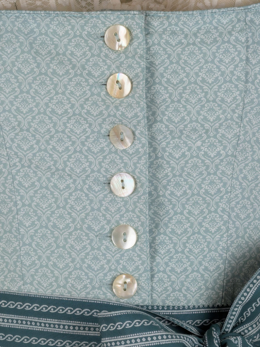 Hammerschmid Dirndl Braunsee, jade, 80lg #3