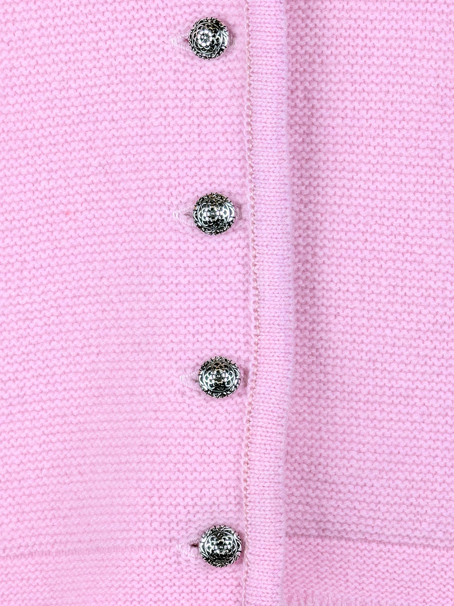 Huber Strickjacke Kana, rosé, kurz #4