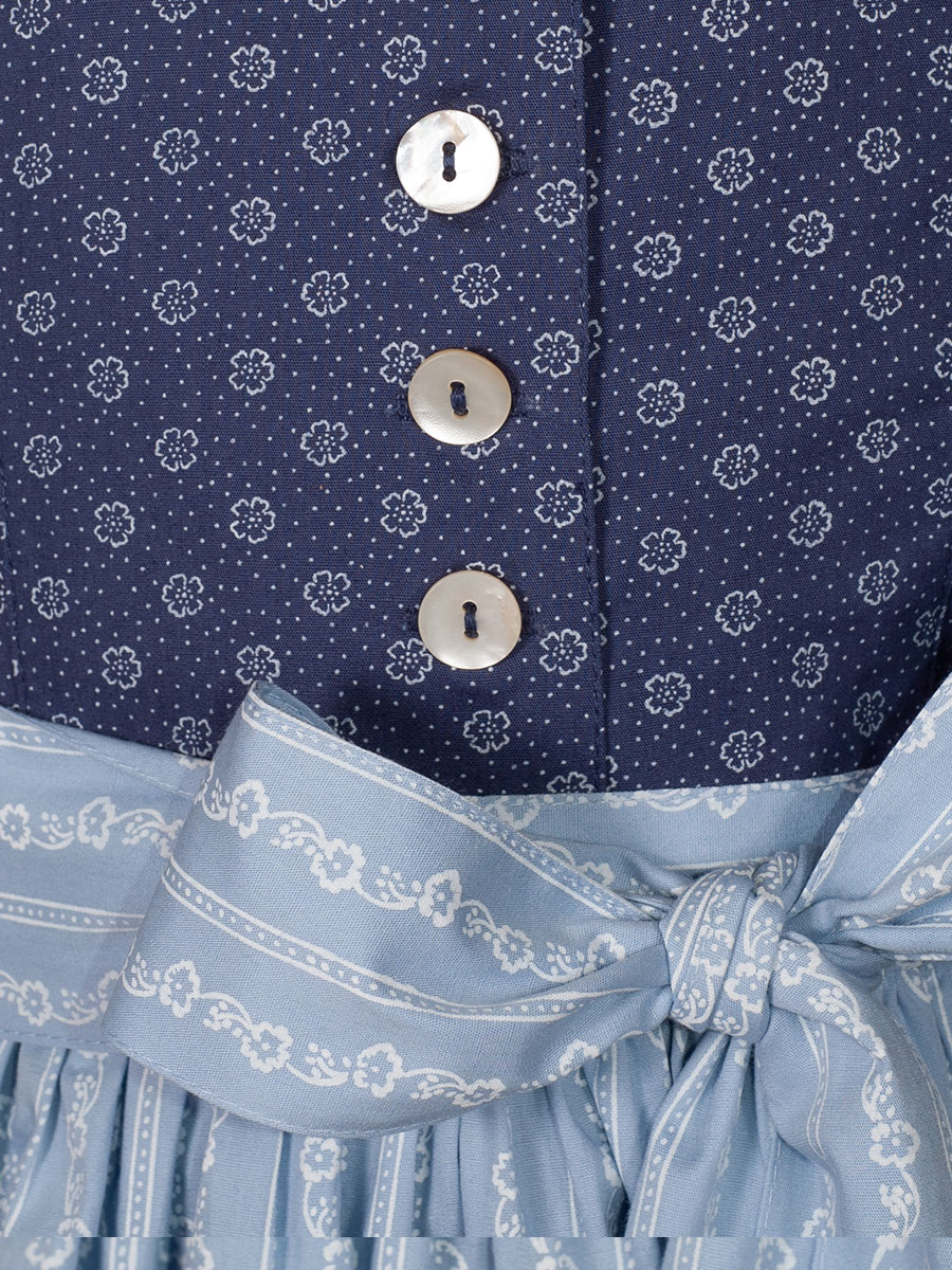 Hammerschmid Wallersee Kinder-Dirndl, blau, mit Bluse #3