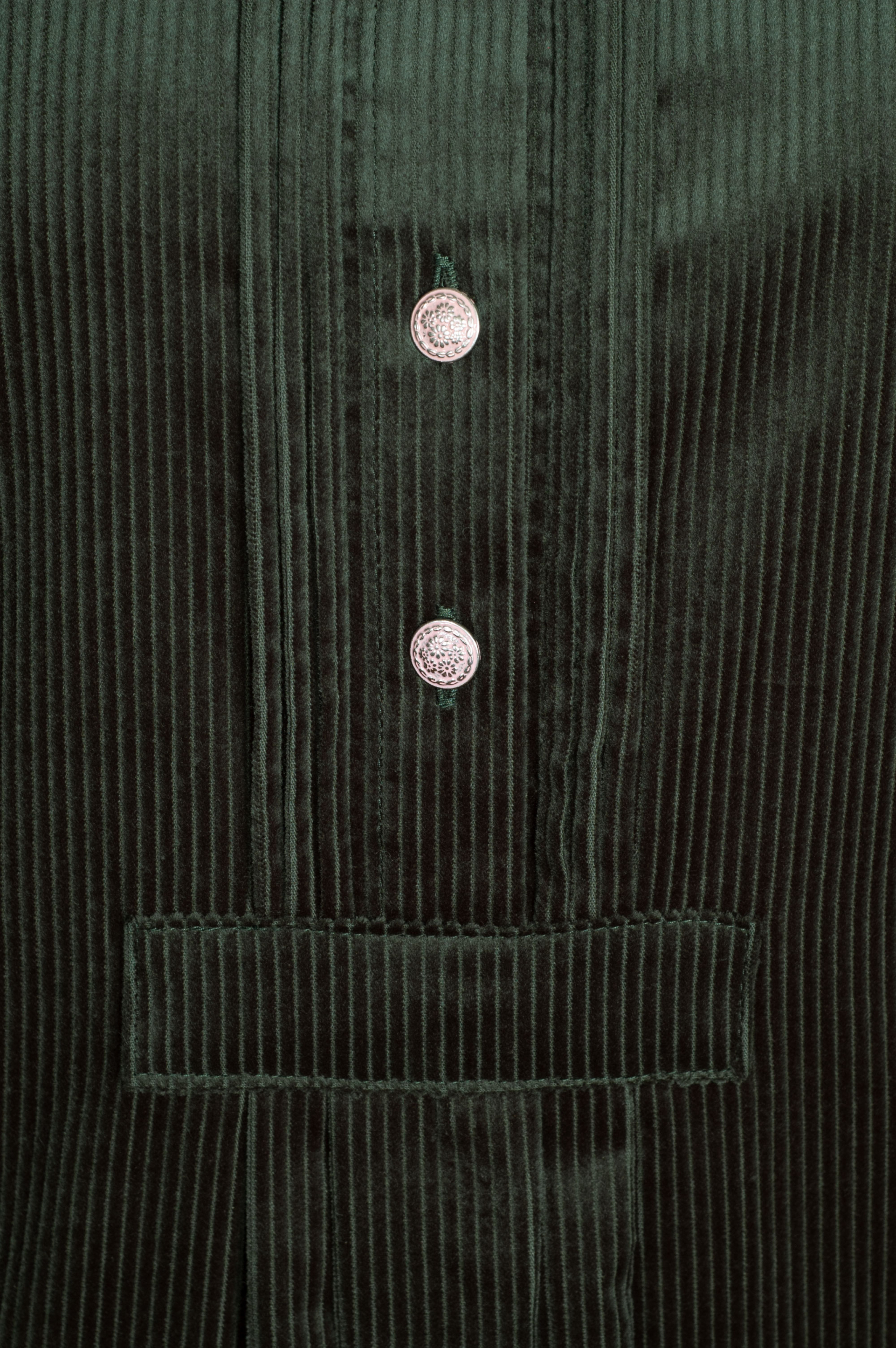Moser Kleo Cordkleid, tannengrün, Langarm, hochgeschlossen #4
