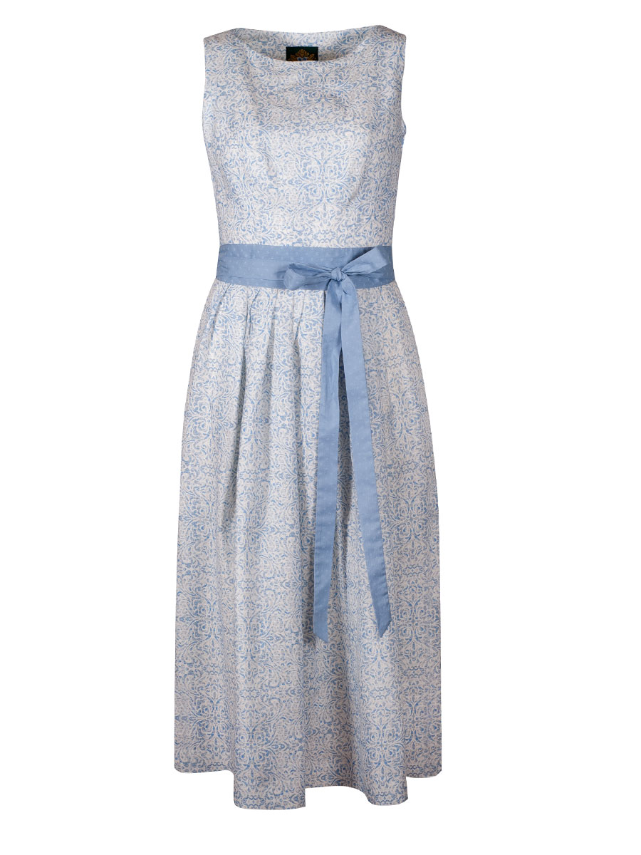 Hammerschmid Kleid Damen Sursee, blau gemustert #1