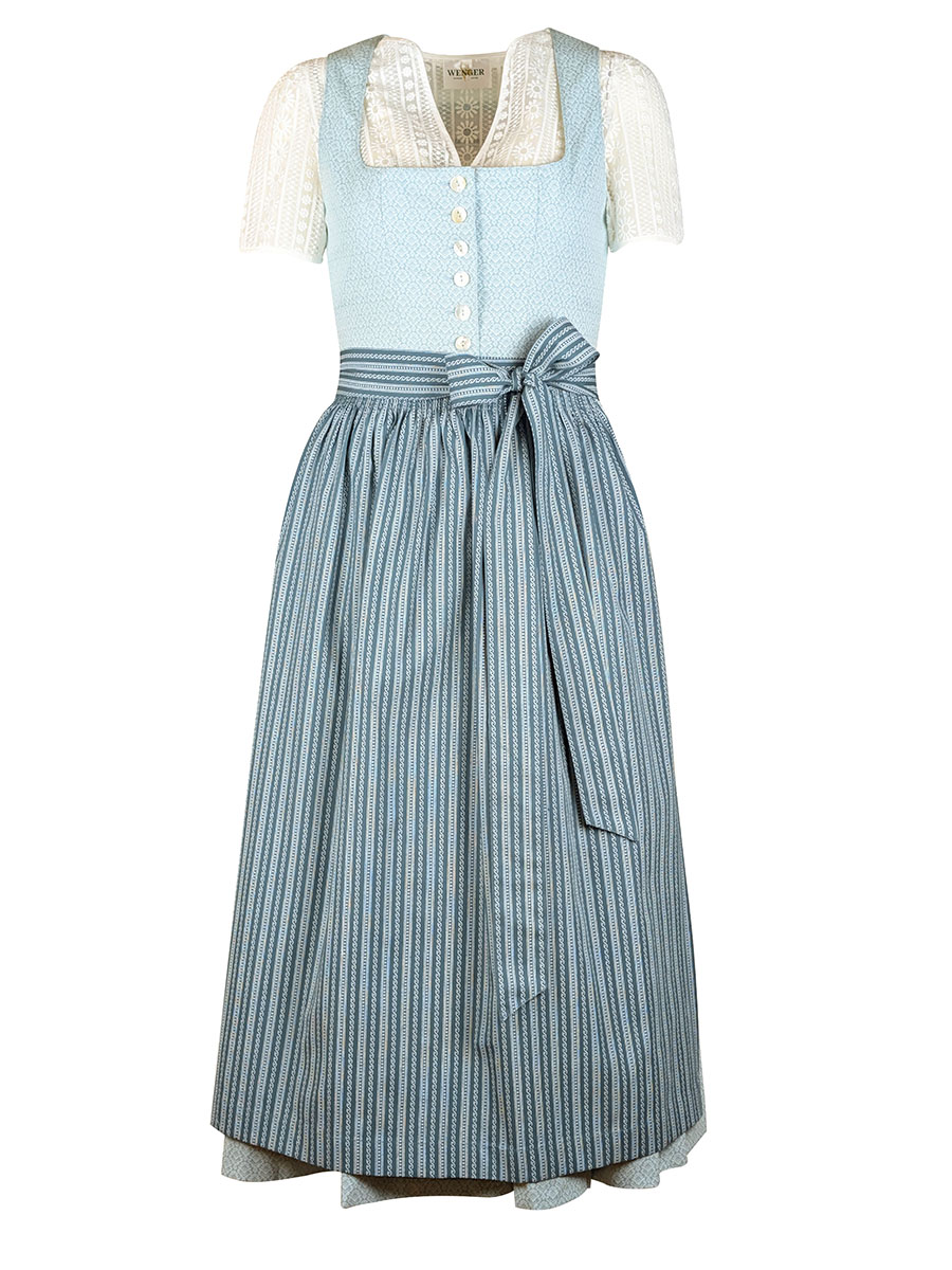Hammerschmid Dirndl Braunsee, jade, 80lg #1