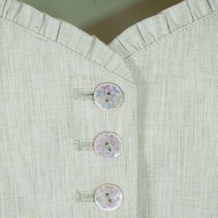 Hammerschmid Mieder Turin, hellgrün, Herzausschnitt #3