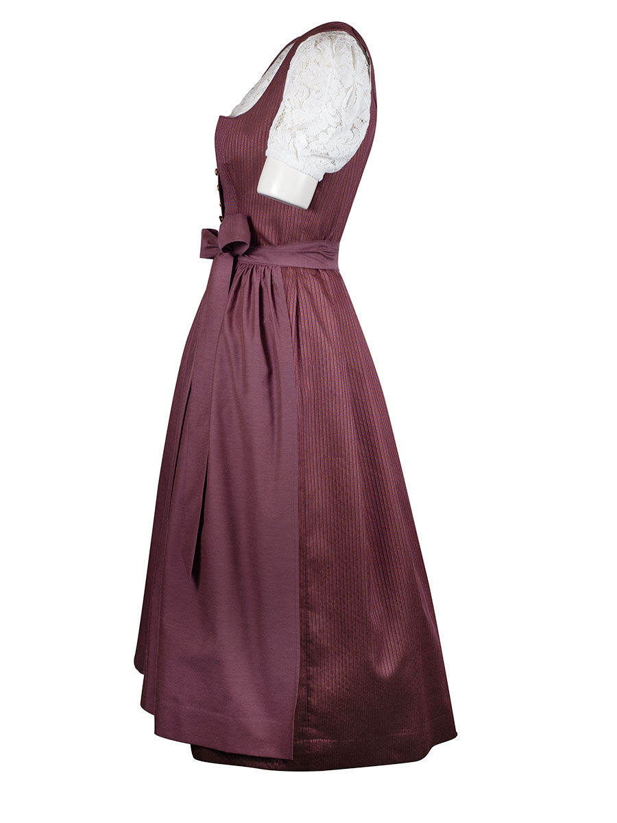 Waldorff Dirndl Geni, festlich, altrosa, 80lg #3