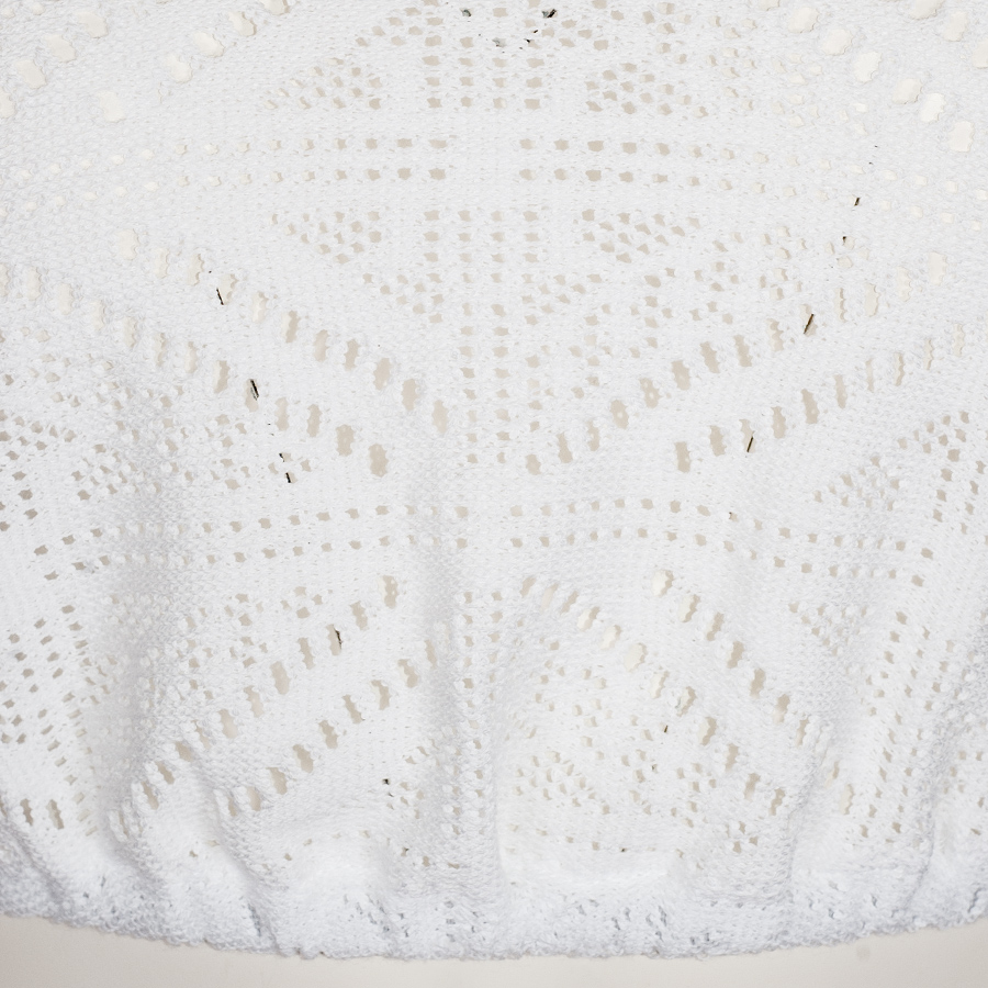 Hammerschmid Bettina Dirndlbluse, hochgeschlossen, Spitze, weiß, Kurzarm #4