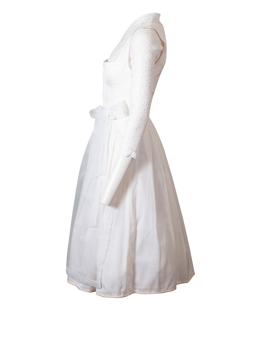 Kinga Mathe Dirndl Denise, sehr festlich, beige, 70 lg #3
