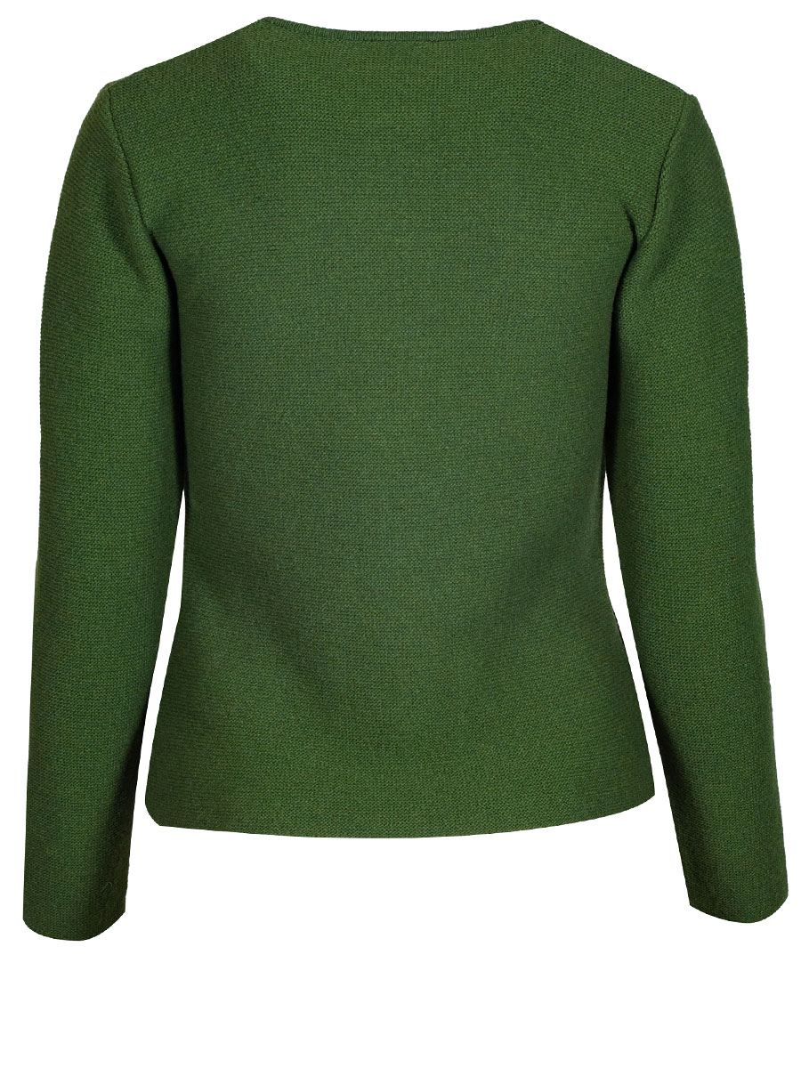 Huber Damen Strickjacke Illi, luxor, grün #2