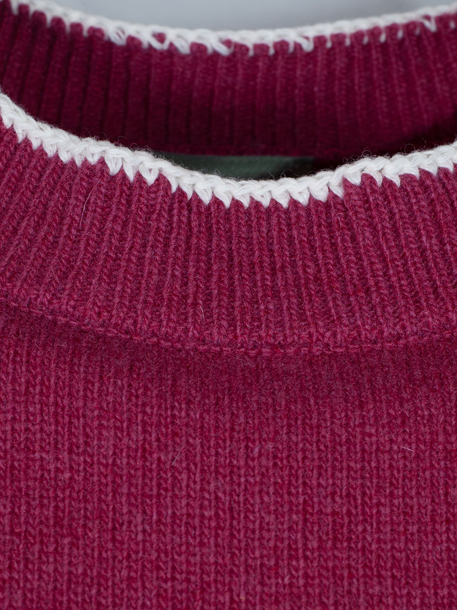 Huber Strickpullunder Magda, dahlie-nebel, Flügelarme #3