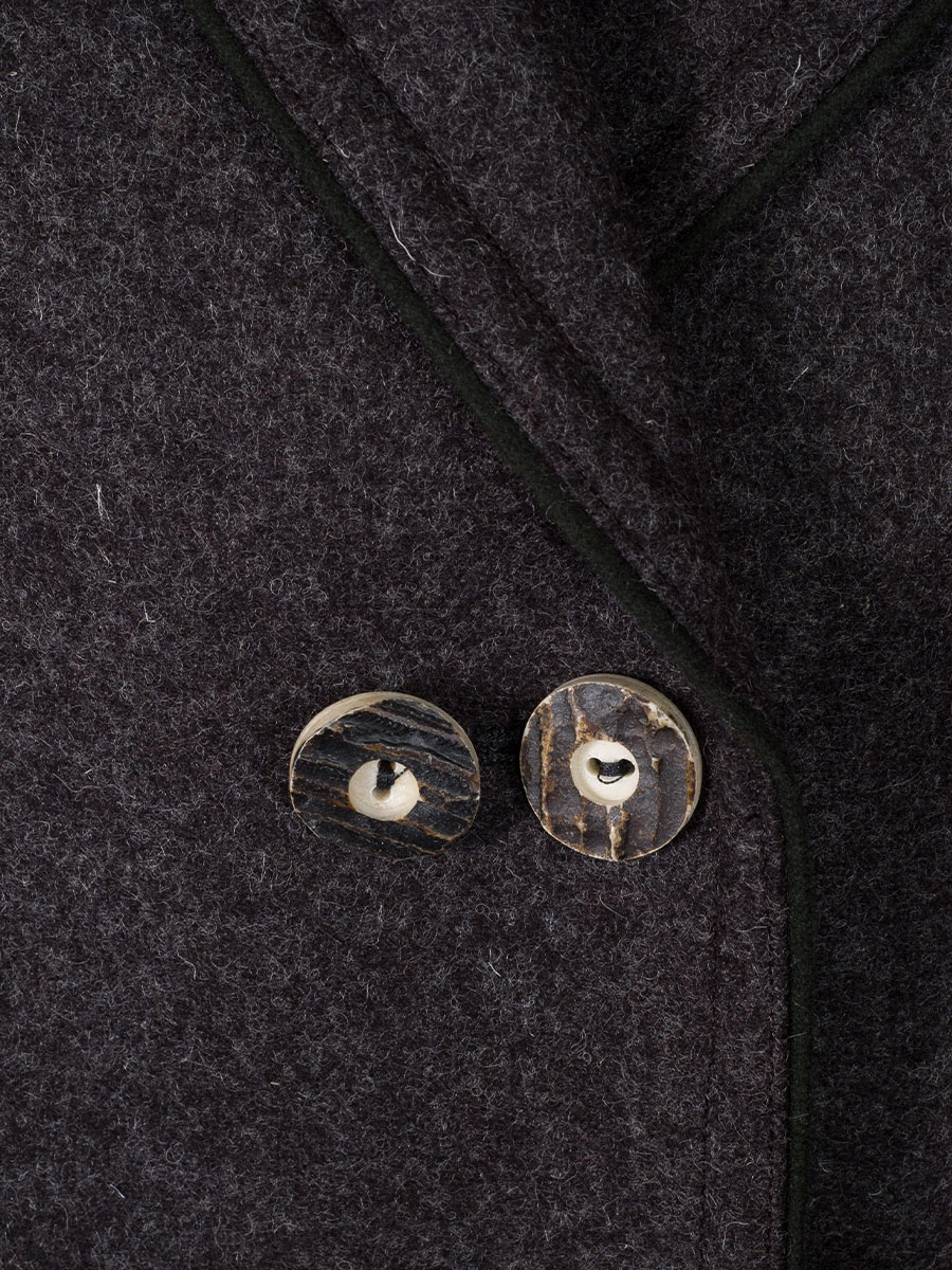 Kultkluft Reversjoppe Kreuzeck mit Strickarm, grau #4