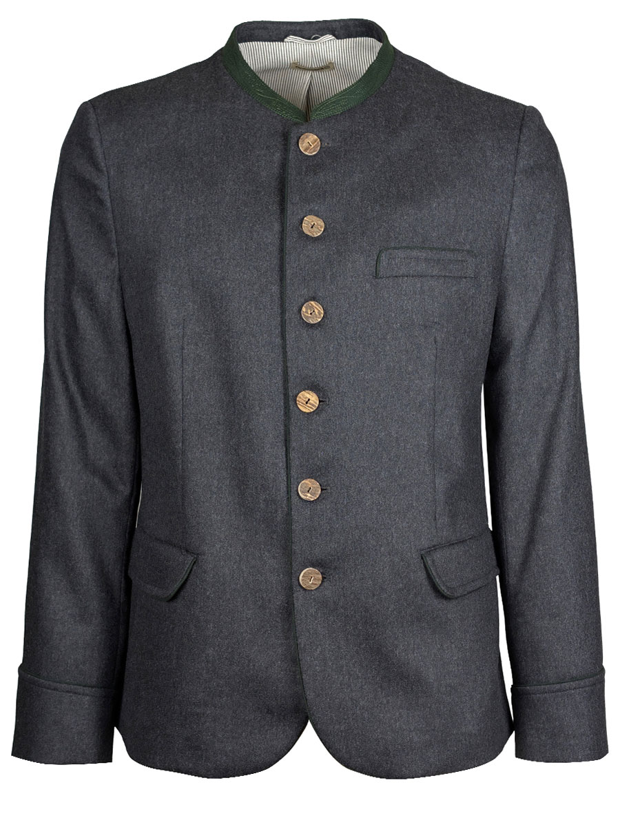 Gottseidank Trachtensakko Helmut, lakritz, Hirschhornknöpfe #1