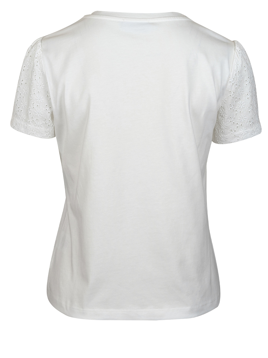 Feli und Hans Shirt Trina, icory, Kurzarm mit Lochspitze #4