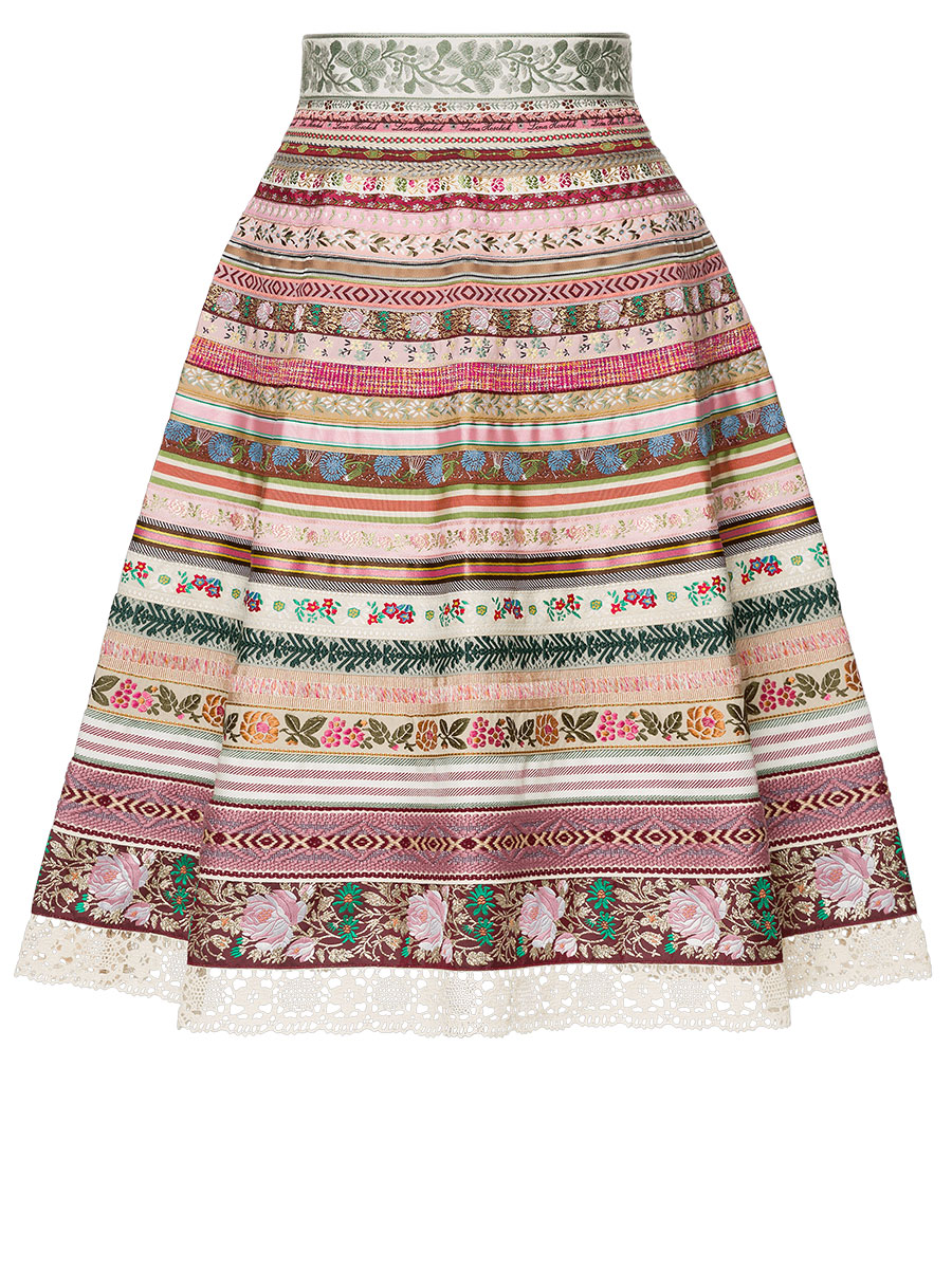 Lena Hoschek Classic Bänderrock, apple blossom #2