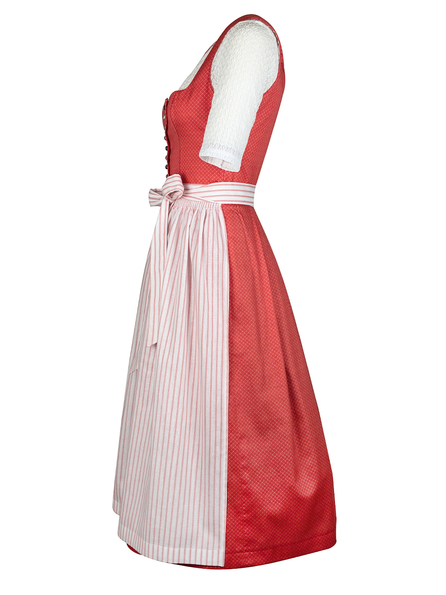 Wenger Dirndl Herlinde, rot, 80lg #3