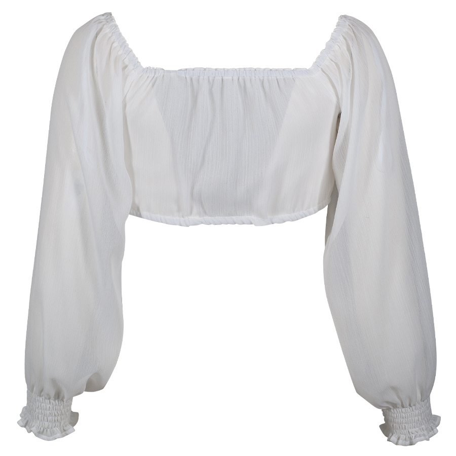Wenger Dirndlbluse Ria, schulterfrei, ecru #2