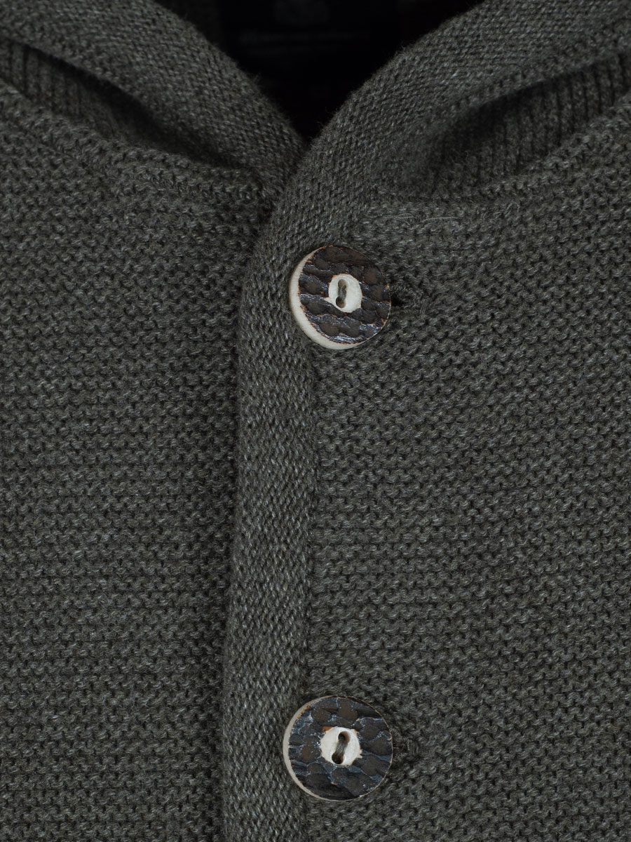 Hammerschmid Tobias Herren Kapuzenstrickjacke, oliv #2