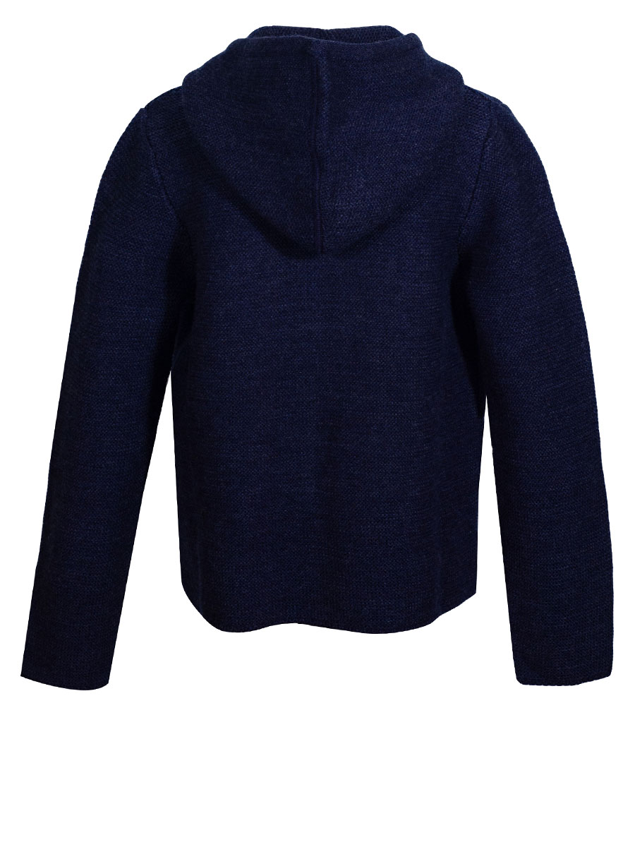Hammerschmid Krün Strickjacke mit Kapuze, Jungen, marineblau #2