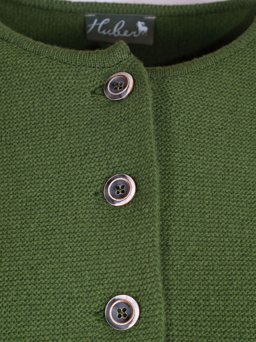 Huber Damen Strickjacke Illi, luxor, grün #4