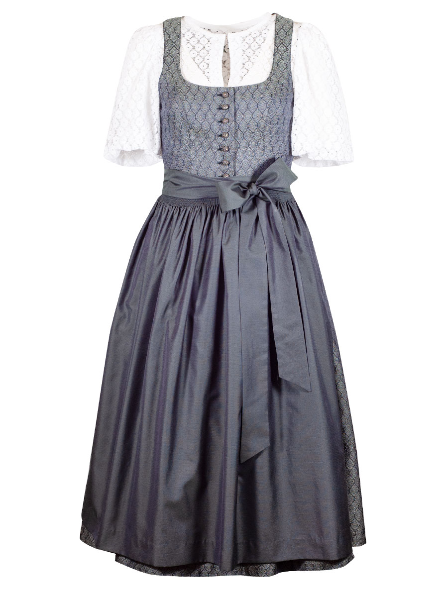 Hammerschmid Koflersee Dirndl, festlich, petrol, 80lg #1