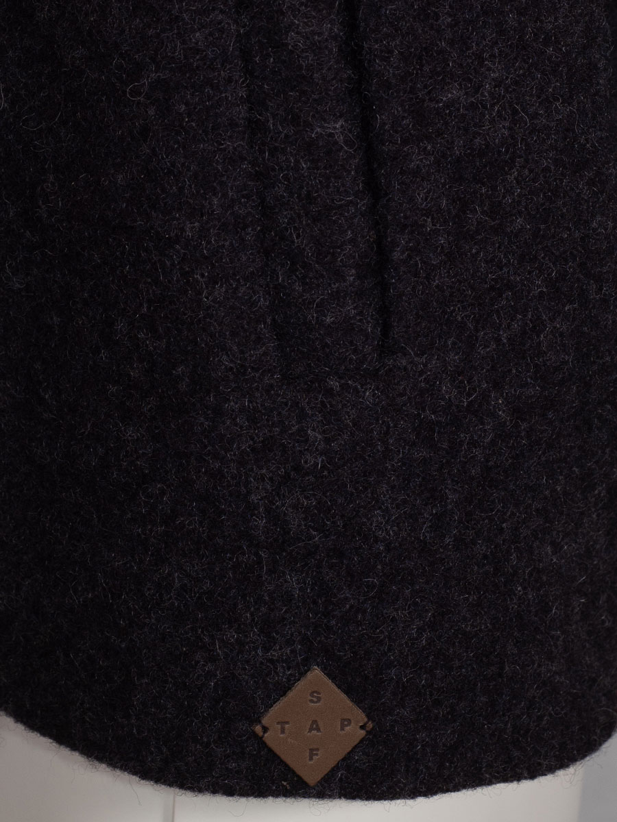 Stapf Walkjacke Ilsa, anthrazit, oversized #5