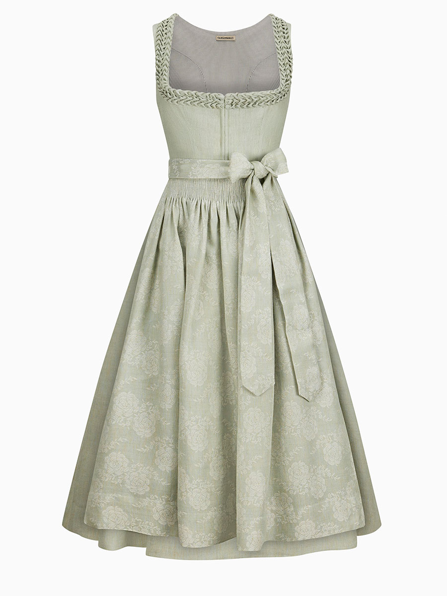 Gottseidank Dirndl Vreni smokegreen, 80lg #3