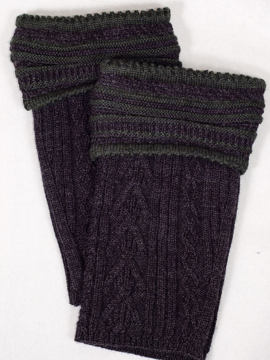 Gottseidank Loferl Eibsee anthrazit-tanne mit Socken #3