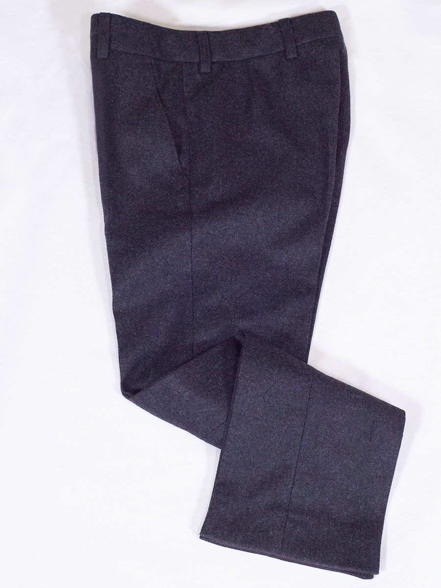 Kinder-Lodenhose anthrazit, Trachtenhose, Rundbund #2