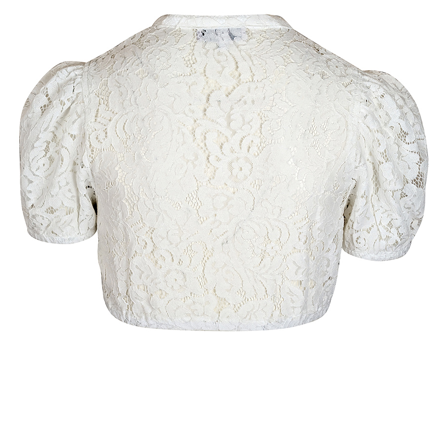 MarJo Spitzen-Dirndlbluse Schönthal, offwhite #2