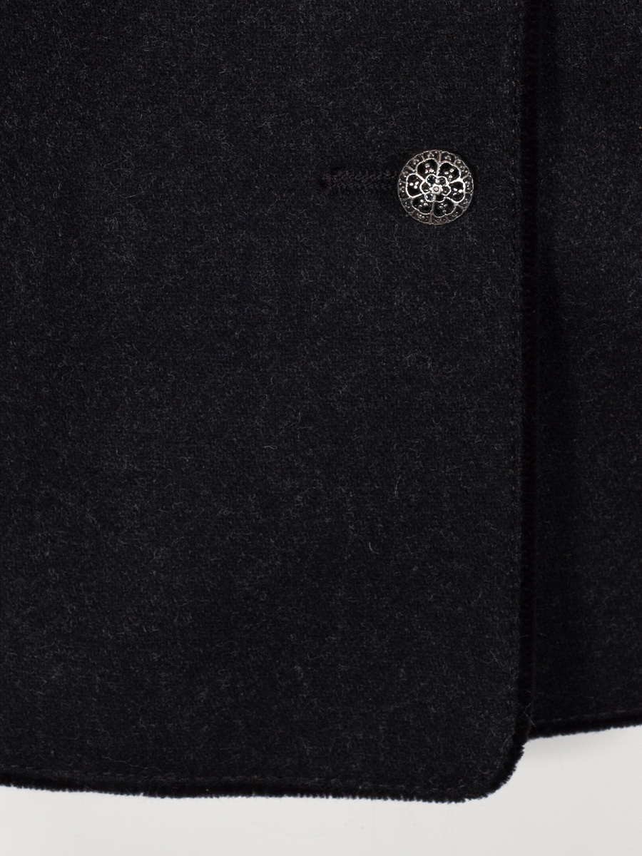 Kaiseralm Damenjacke Claris, anthrazit, Stehkragen, Schoßerl #5