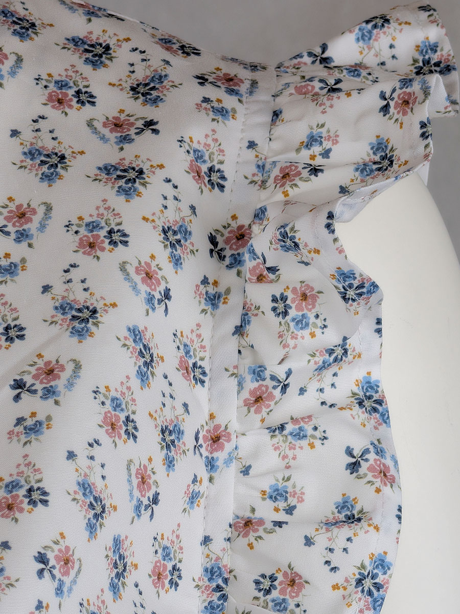 Berwin & Wolff Bluse, buntes Blumenmuster, Flügelarm #3