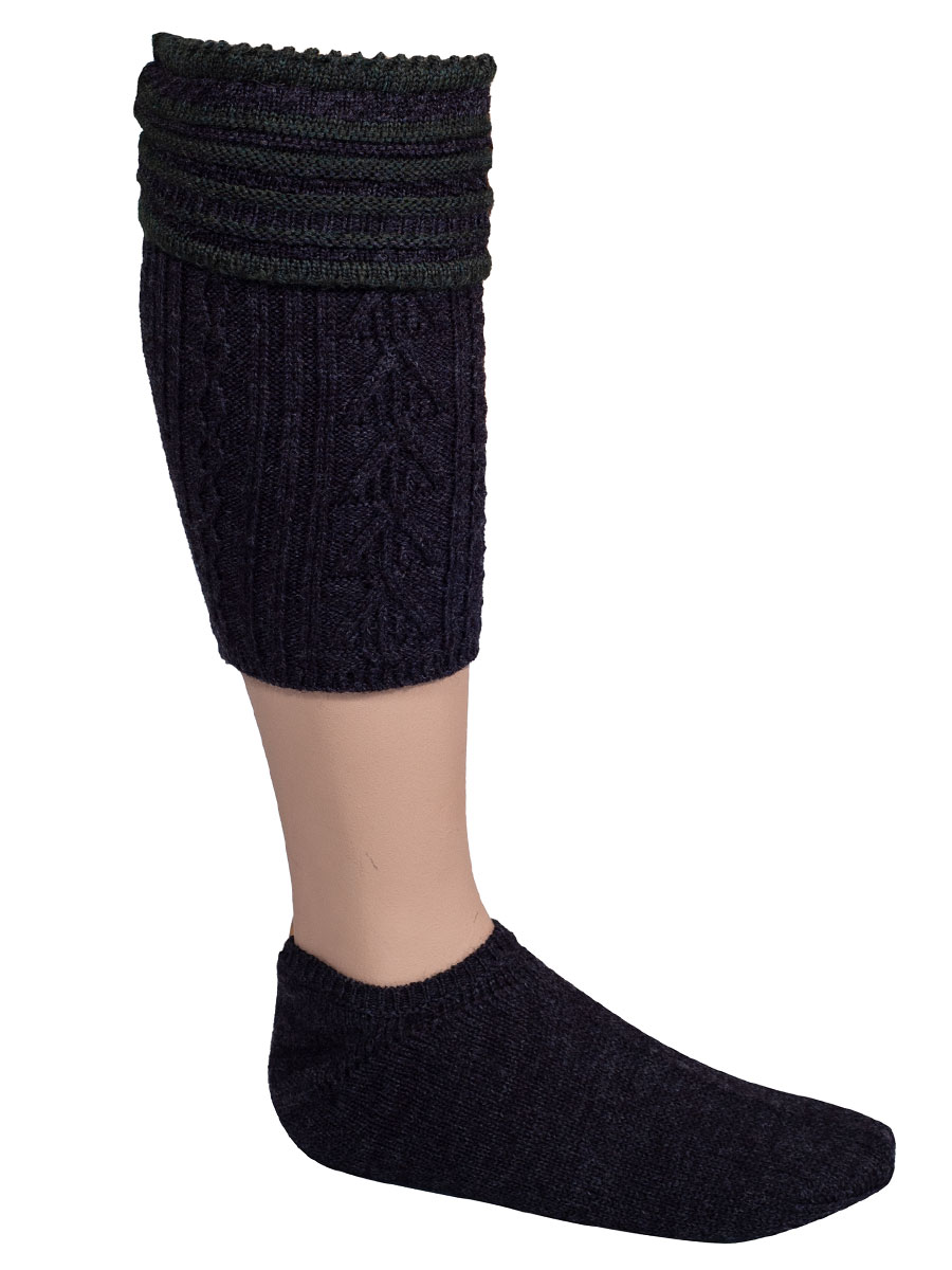 Gottseidank Loferl Eibsee anthrazit-tanne mit Socken #1