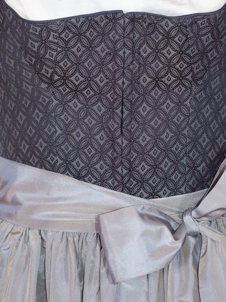 Wallnigg Festdirndl, blau, hochwertig, 80cm #2