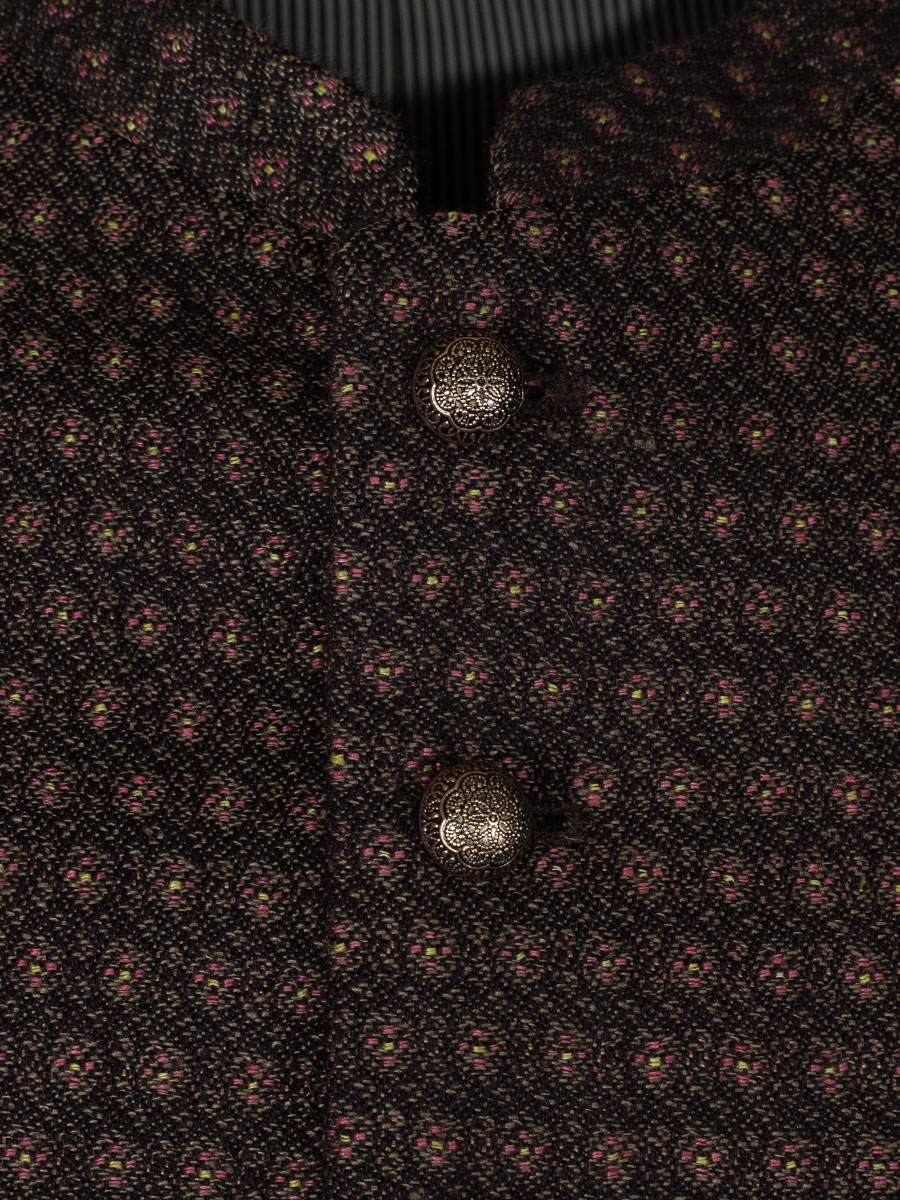 Gottseidank Herrenweste Konstantin, holunder gewebt, Stretch #2