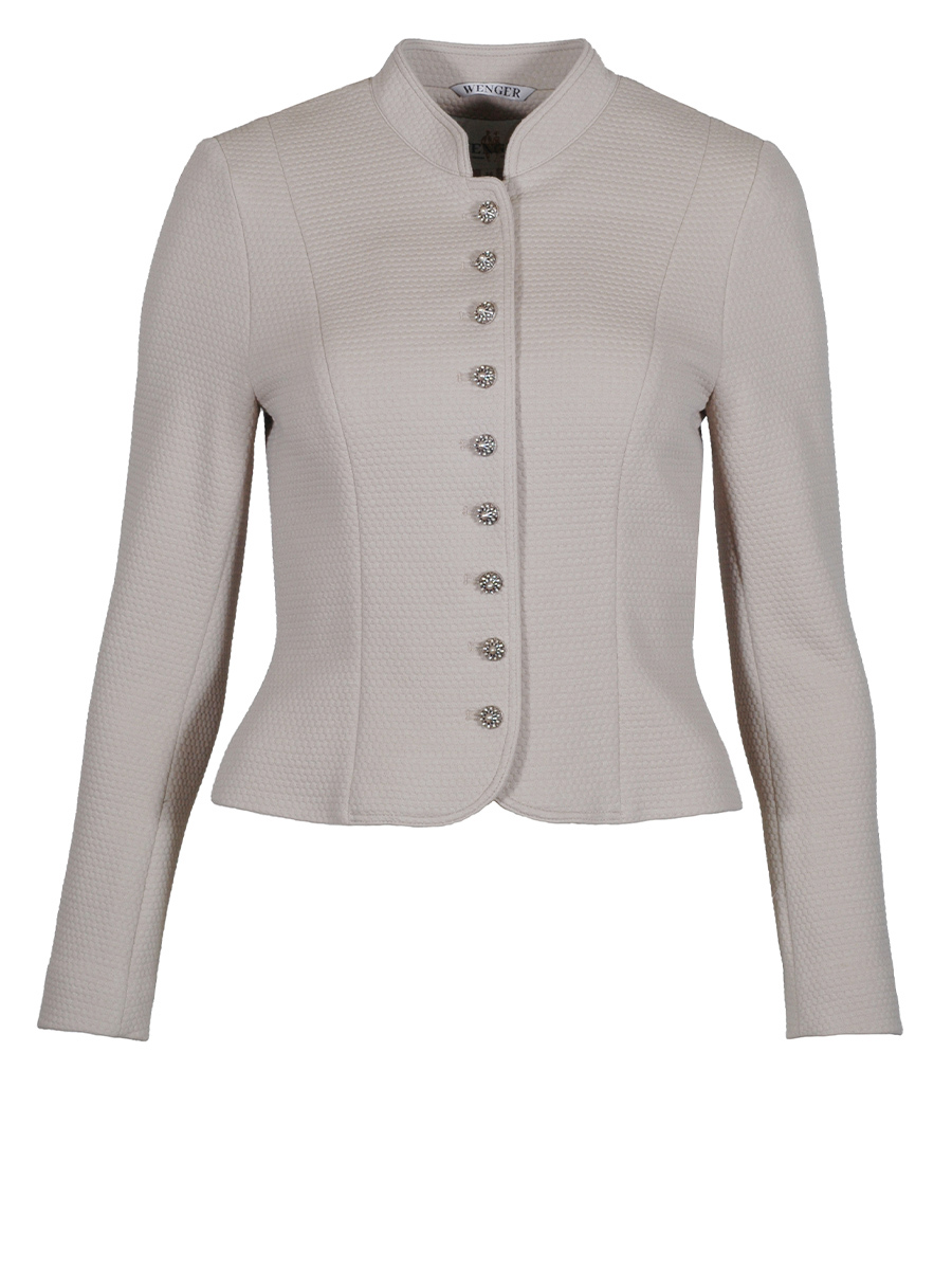 Wenger Stretchjanker See, taupe, beige, strukturiert #1