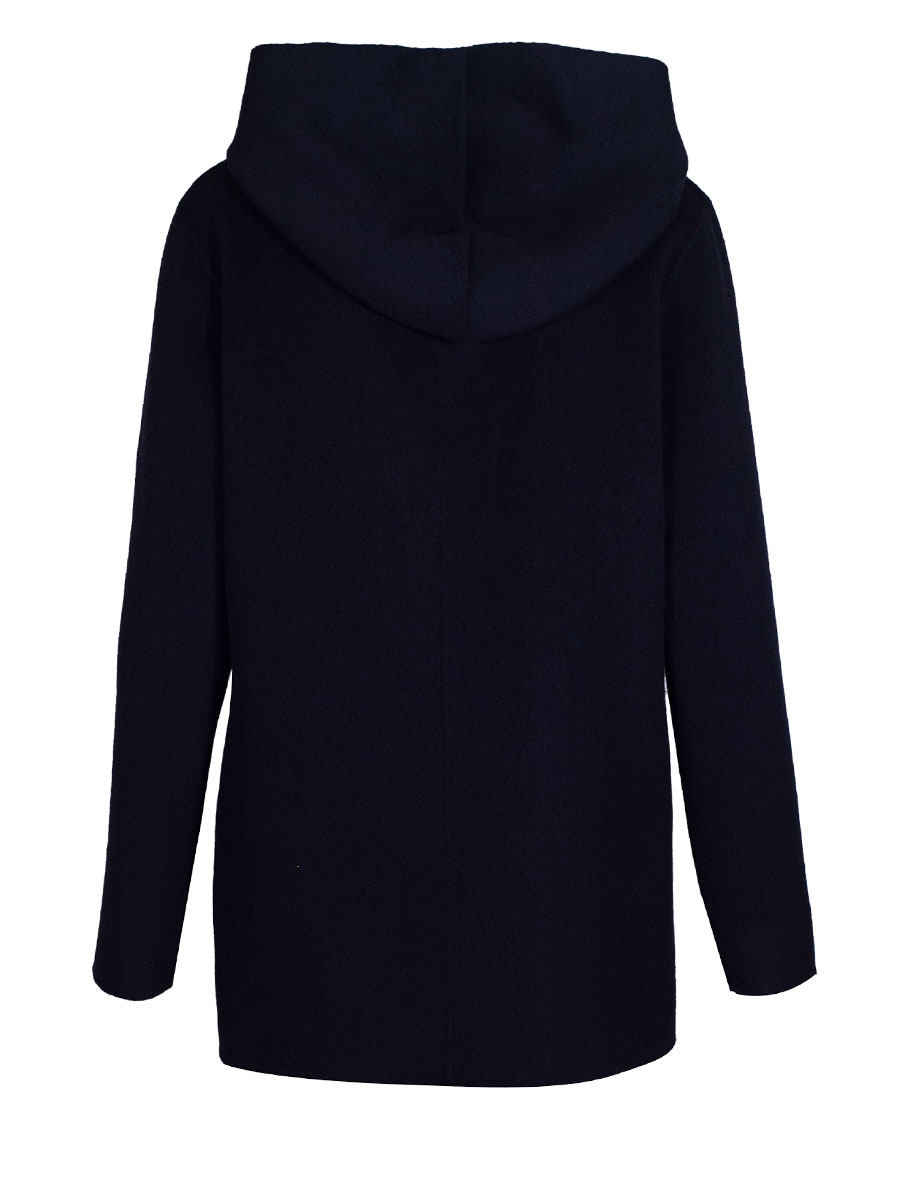 Bauer Winterkurzmantel mit Kapuze, Winterjacke, marine #2