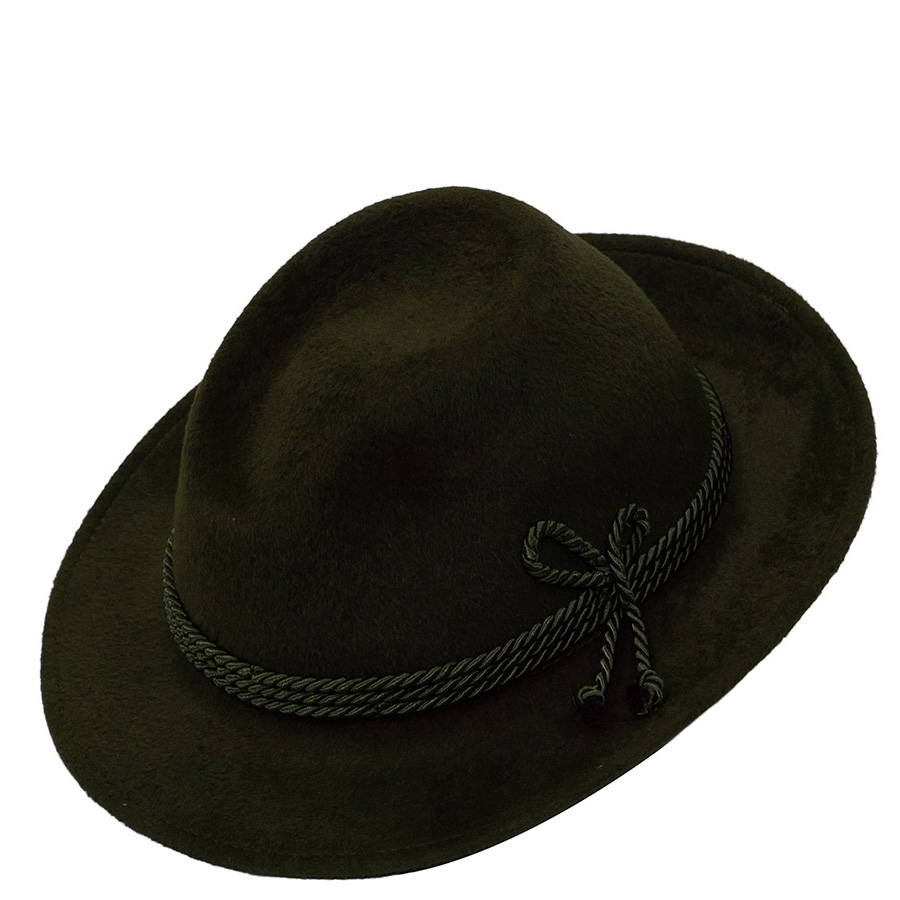 Bayern specials Trachtenhut Aufschneider, oliv, olivfarbener Kordel, Hase #1
