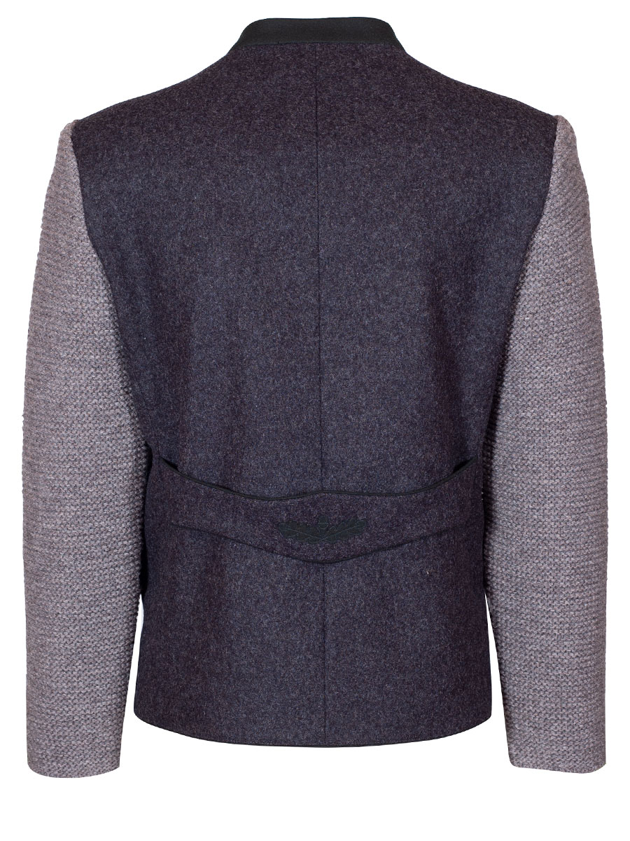 Reversjoppe Tölz mit Strickarm grau, Lodenjoppe, hochwertig #2