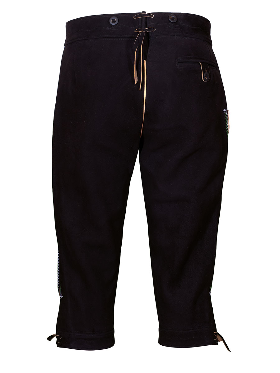 hausg´macht Lederbundhose Polling sämina, Hirsch, schwarz #3