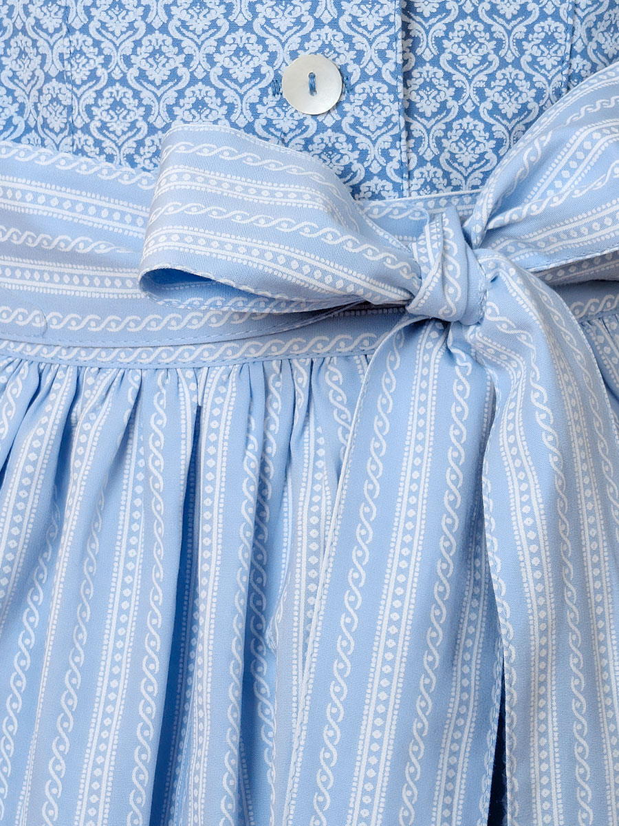 Hammerschmid Mädchen Dirndl Wallersee, hellblau-blau #2