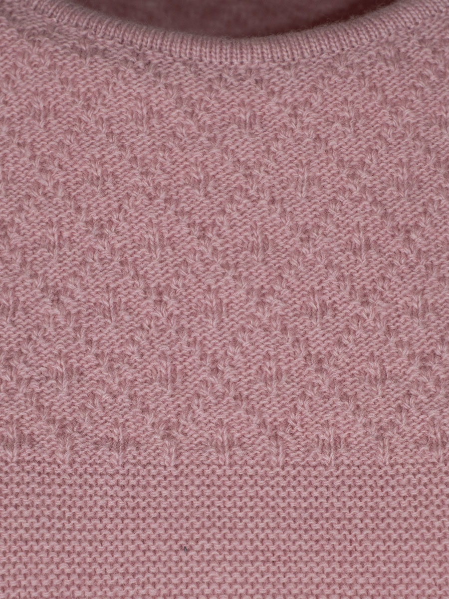 Huber Strickpullunder Nini, altrosa, Rüschenärmel #3